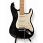 Used Fender American Standard Stratocaster Black Solid Body Electric Guitar