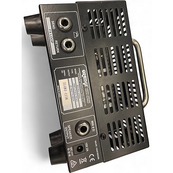 Used Orange Amplifiers Micro Dark 20W Tube Guitar Amp Head