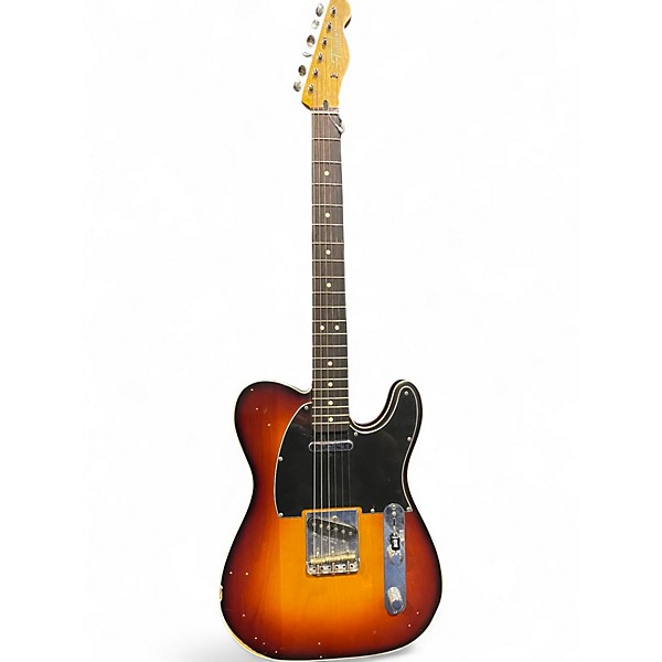 Used Fender JASON ISBELL TELECASTER 3 Color Sunburst Solid Body Electric Guitar