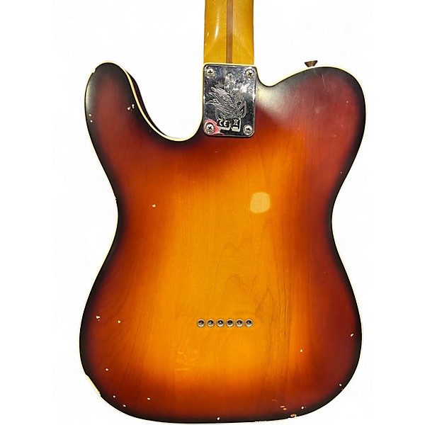 Used Fender JASON ISBELL TELECASTER 3 Color Sunburst Solid Body Electric Guitar