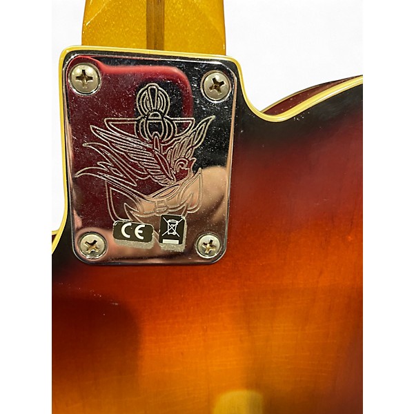 Used Fender JASON ISBELL TELECASTER 3 Color Sunburst Solid Body Electric Guitar