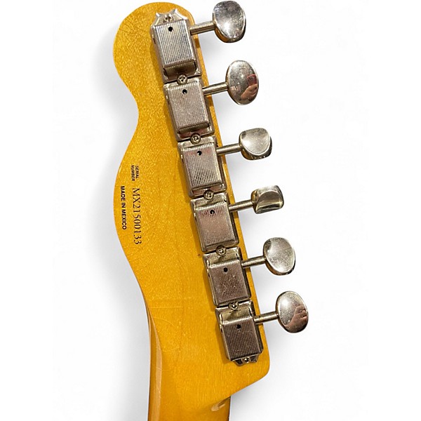 Used Fender JASON ISBELL TELECASTER 3 Color Sunburst Solid Body Electric Guitar