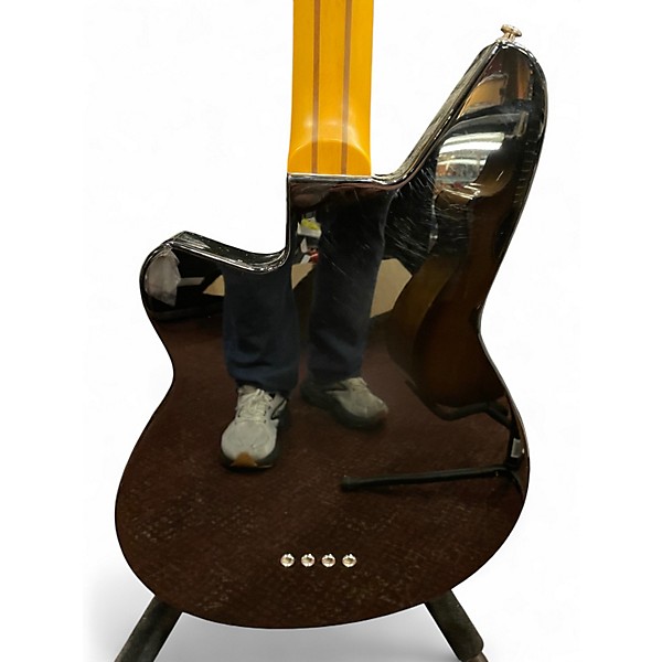 Used Reverend Brad Housser Fatfish 32 Black Electric Bass Guitar