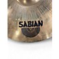Used SABIAN 18in AAX x plosion fast crash Cymbal