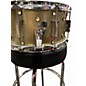 Used Pork Pie 13X7.5 Little Squealer Snare Royal Olive Drum