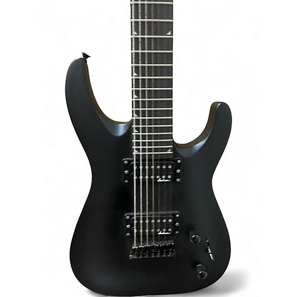 Used Jackson JS22-7 Dinky 7 String BLACK Solid Body Electric Guitar