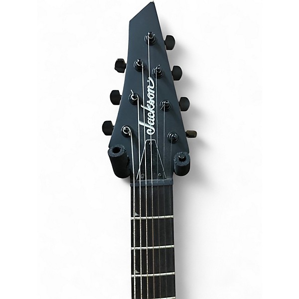 Used Jackson JS22-7 Dinky 7 String BLACK Solid Body Electric Guitar