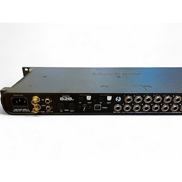 Used 2016 MOTU 828X Audio Interface