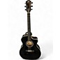 Used Taylor 214CE BLK PLUS Black Acoustic Electric Guitar thumbnail