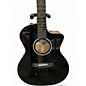 Used Taylor 214CE BLK PLUS Black Acoustic Electric Guitar