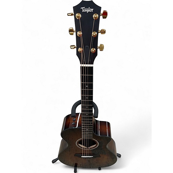 Used 2022 Taylor 222ce-K DLX Shaded Edgeburst Acoustic Electric Guitar
