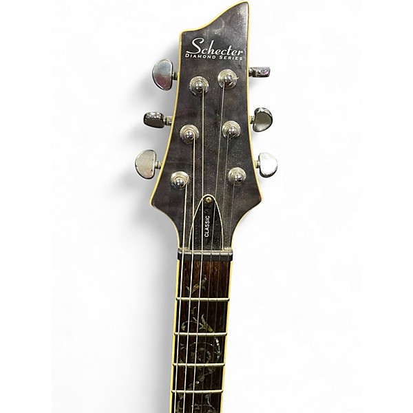 Used Schecter Guitar Research C-1 CLASSIC SERIES CHARCOAL BURST Solid Body Electric Guitar