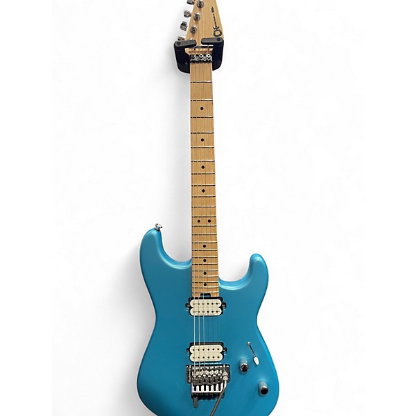 Used Charvel San Dimas Style 1 HH blue frost Solid Body Electric Guitar