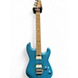 Used Charvel San Dimas Style 1 HH blue frost Solid Body Electric Guitar thumbnail