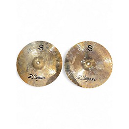 Used Zildjian 14in S FAMILY MASTERSOUND HIHAT PAIR Cymbal