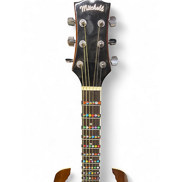 Used Mitchell MD100 Natural Acoustic Guitar