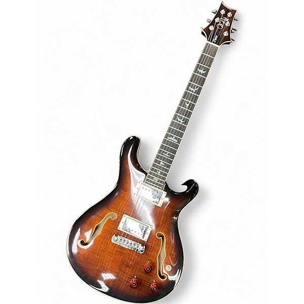 Used PRS SE HOLLOWBODY II PIEZO Vintage Sunburst Hollow Body Electric Guitar