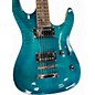 Used 2005 Ltd H-250 Trans Green Solid Body Electric Guitar