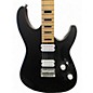 Used Sawtooth STRAT BLACK Solid Body Electric Guitar