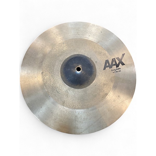 Used SABIAN 14in AAX FREQUENCY HATS Cymbal