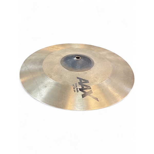 Used SABIAN 14in AAX FREQUENCY HATS Cymbal