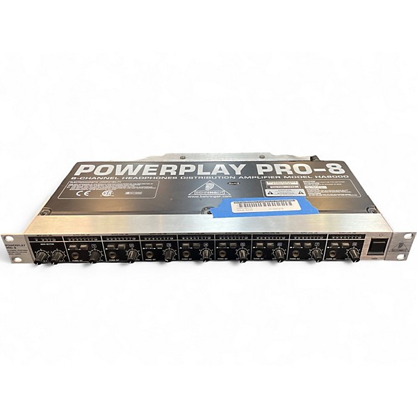 Used Behringer Powerplay PRO 8 HA8000 Headphone Amp