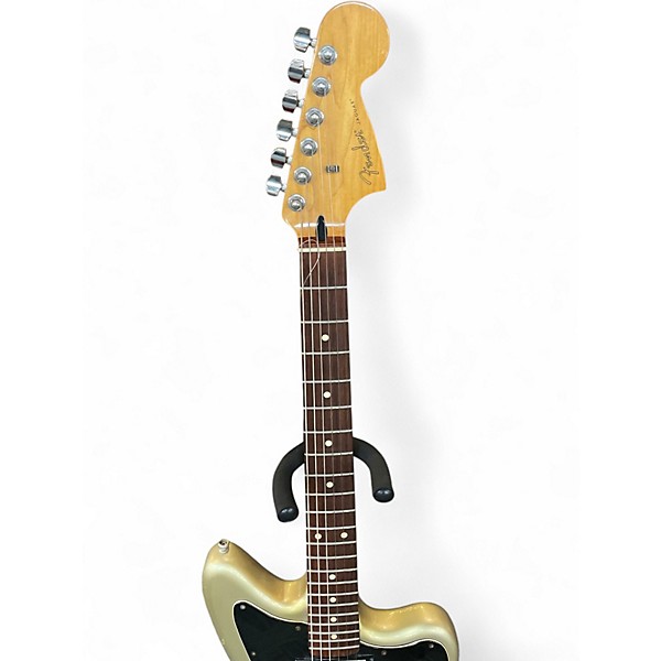Used 2010 Fender JAGUAR Antique Gold Solid Body Electric Guitar