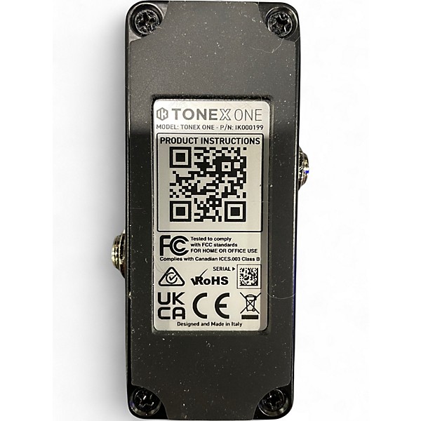 Used IK Multimedia TONEX ONE Effect Processor