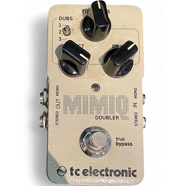 Used TC Electronic Mimiq Doubler Effect Pedal
