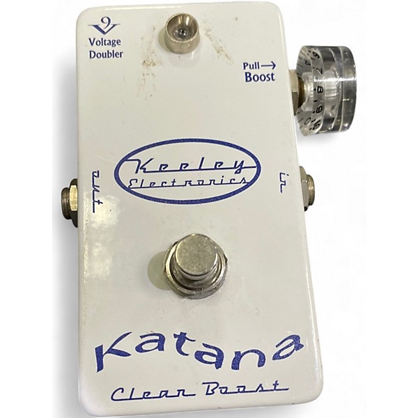 Used Keeley Katana Clean Boost Effect Pedal