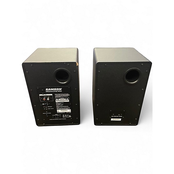 Used Samson MEDIA ONE M50 PAIR Powered Monitor