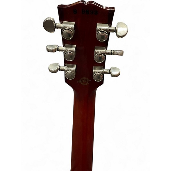 Used Gibosn les paul Cherry Sunburst Solid Body Electric Guitar