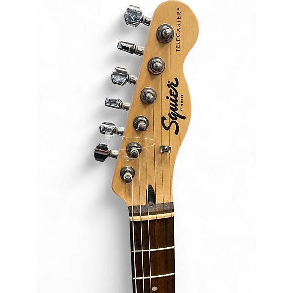 Used Squier Bullet Telecaster Surf Green Solid Body Electric Guitar