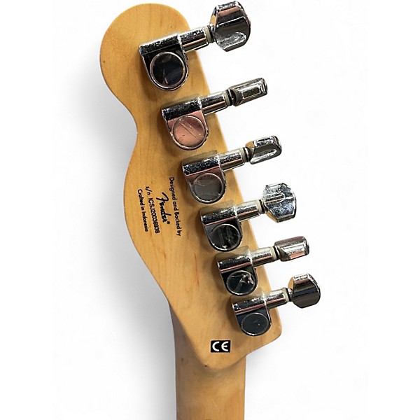 Used Squier Bullet Telecaster Surf Green Solid Body Electric Guitar