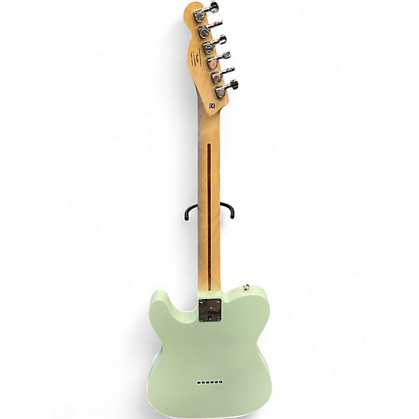 Used Squier Bullet Telecaster Surf Green Solid Body Electric Guitar