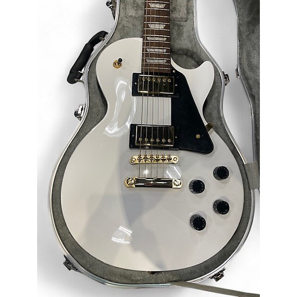 Used Epiphone Les Paul Studio White Solid Body Electric Guitar