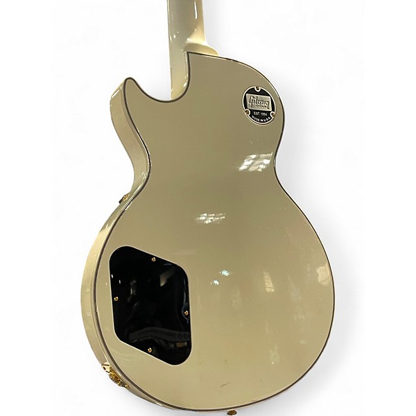 Used Gibson LES PAUL CUSTOM SHOP WHITE Solid Body Electric Guitar