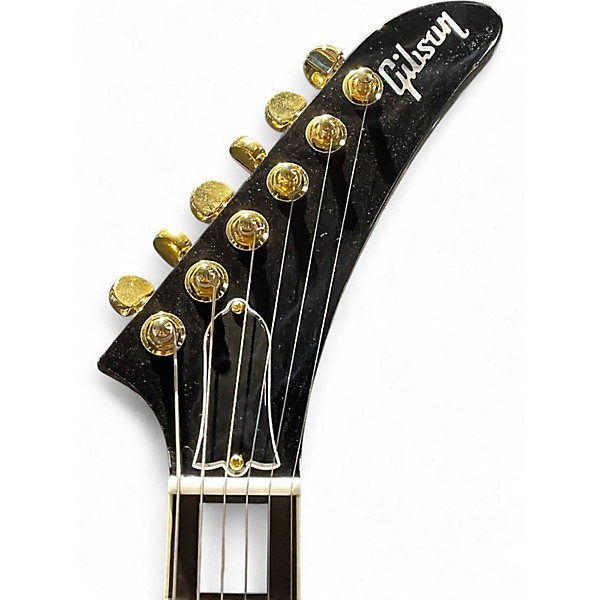 Used Gibson EXPLORER CUSTOM SHOP Black Solid Body Electric Guitar