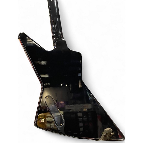 Used Gibson EXPLORER CUSTOM SHOP Black Solid Body Electric Guitar