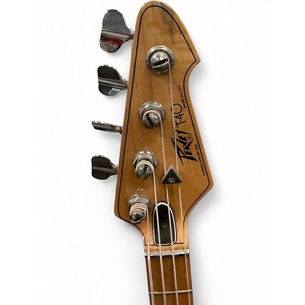 Vintage 1979 Peavey T40 Natural Electric Bass Guitar