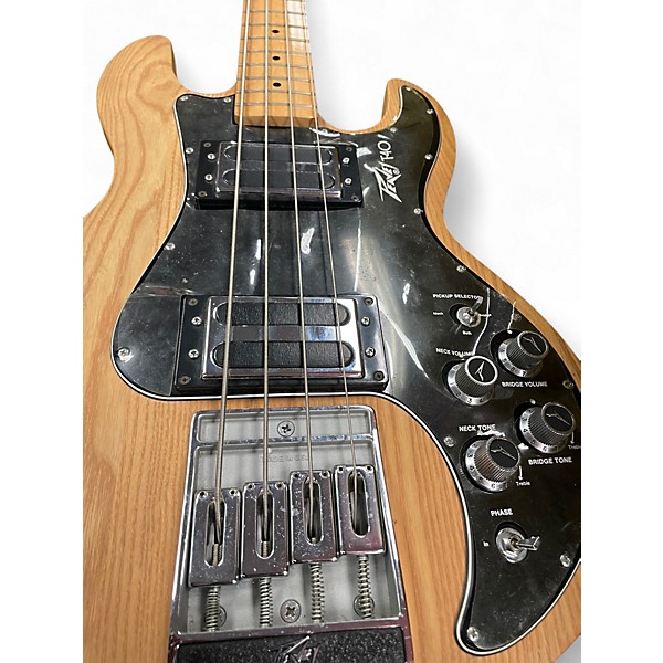 Vintage 1979 Peavey T40 Natural Electric Bass Guitar