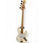 Used Fender Standard Jazz Bass Olympic Pearl Electric Bass Guitar thumbnail