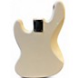 Used Fender Standard Jazz Bass Olympic Pearl Electric Bass Guitar