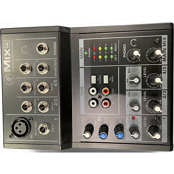 Used Mackie Mix5 Unpowered Mixer