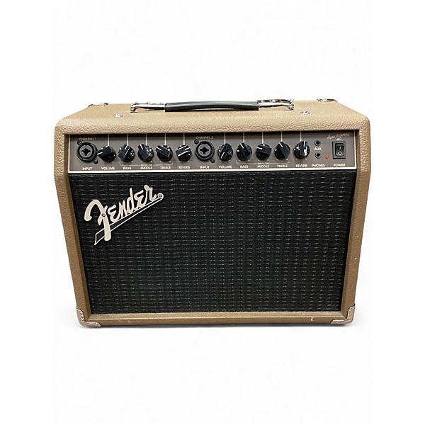 Used Fender Acoustasonic Jr 40W Acoustic Guitar Combo Amp