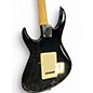 Used Carlo Robelli DOUBLE CUT STRATOCASTER Black Solid Body Electric Guitar