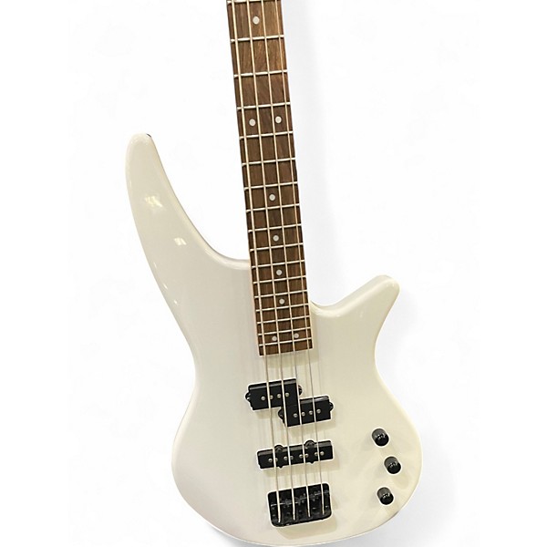 Used Jackson JS2 Concert White Electric Bass Guitar
