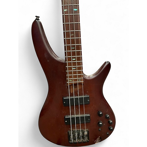 Used Ibanez SR500E BROWN MAHOGANY Electric Bass Guitar