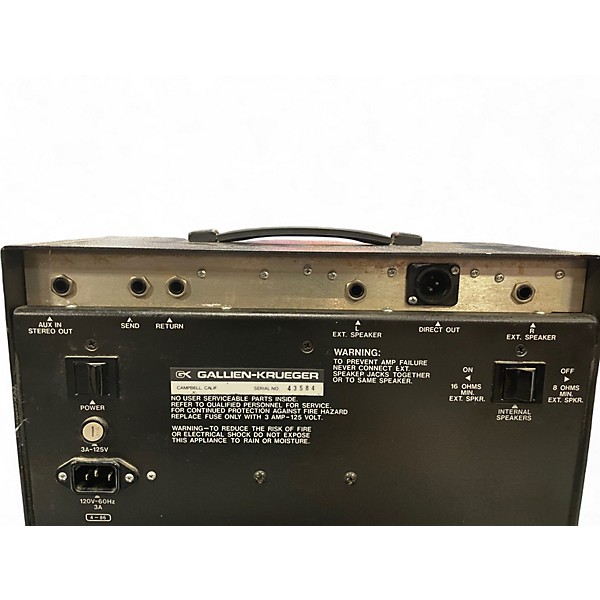 Used Gallien-Krueger 250ML 100W Guitar Combo Amp