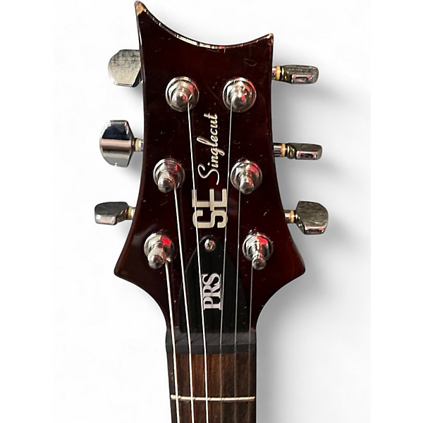 Used PRS Singlecut SE 2 Tone Sunburst Solid Body Electric Guitar